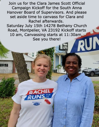 Clara and Rachel canvassing