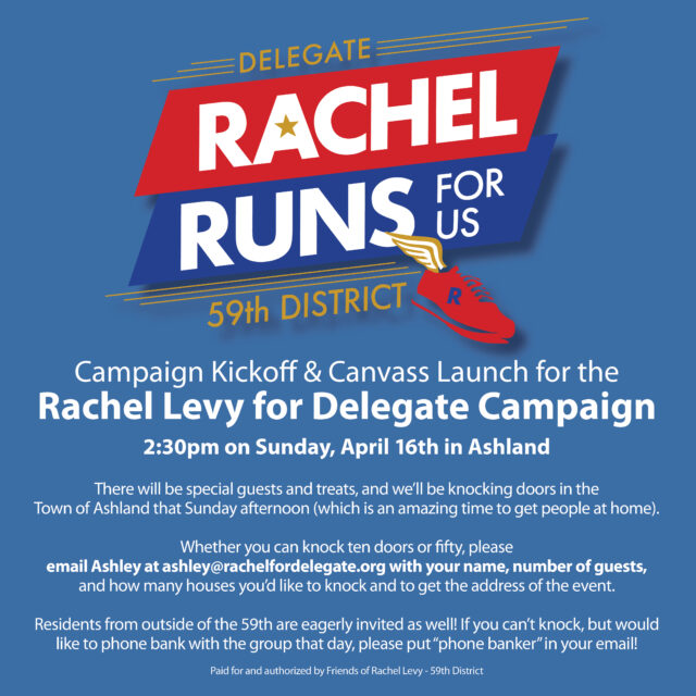 R4Del2023 Campaign & canvass launch 1